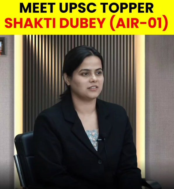 UPSC Topper 2025 Rank List: SHAKTI DUBEY Secures Rank 1 — Top 10 Rank Holders Here